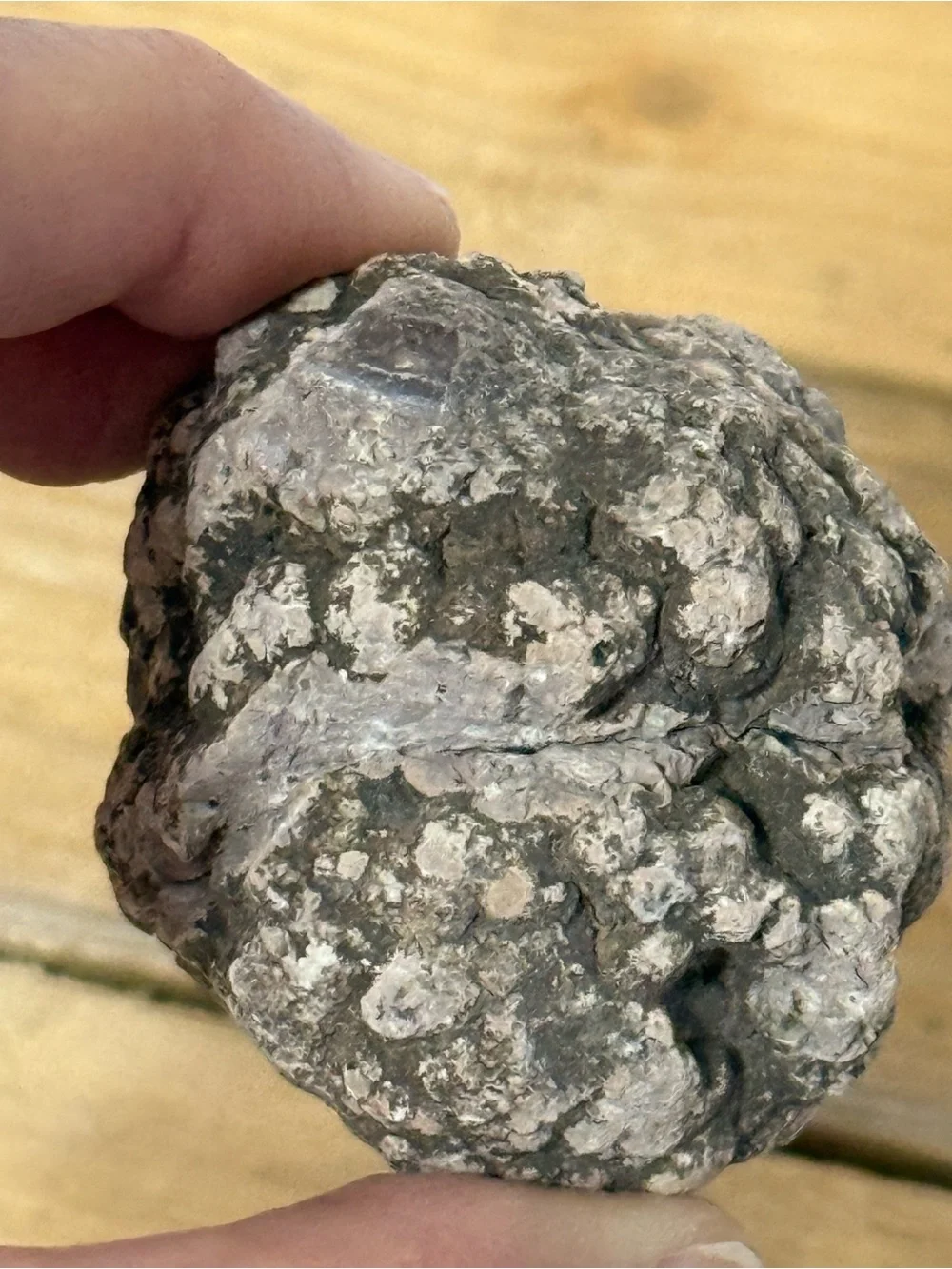 Source Unknown Pink and White Geode Pair